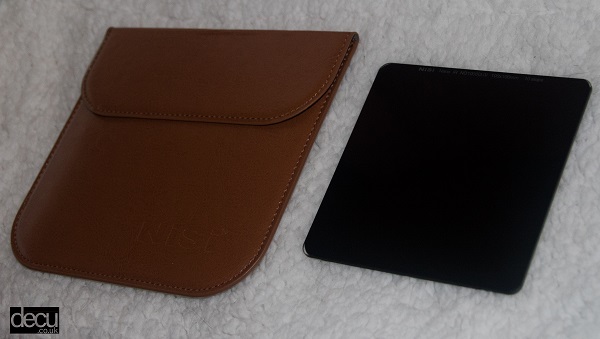 Nisi IRND1000 and leather pouch
